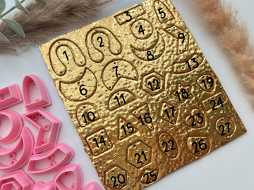Charms Links Polymer Clay Cutter • Fondant Cutter • Cookie Cutter